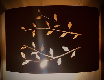 Wall lamp. Branch